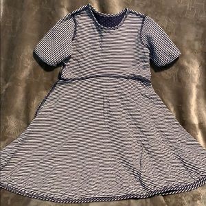 Navy Dress. Reversible! Size M